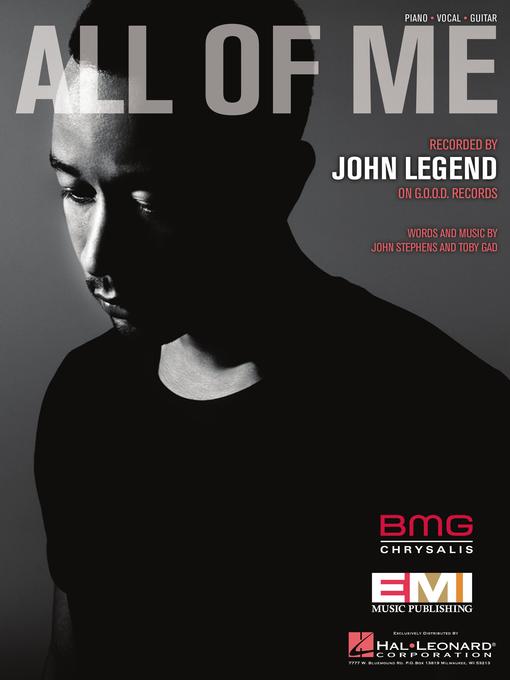 Title details for All of Me Sheet Music by John Legend - Available